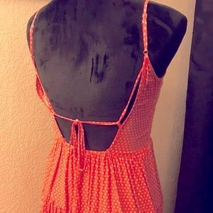 🍑Tie Summer Dress🧡